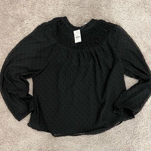 Black Jcrew Top